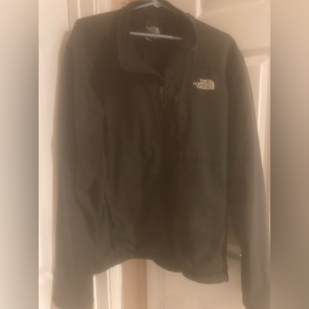 Mens The North Face Black TNF Apex Fleece jacket size Large Good condition